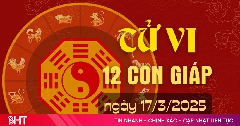 Tử vi 12 cung hoàng đạo và 12 con giáp ngày 17/3/2025: Những con số may mắn và dự đoán vui